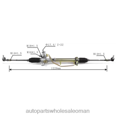 قطع غيار السيارات الجمله - رف التوجيه المعزز 191422055 PZ6DX1472 VOLKSWAGEN