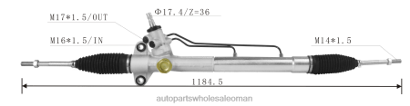 قطع غيار السيارات في عمان - رف التوجيه المعزز 44200-bz070-000 PZ6DX2499 TOYOTA