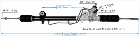 بيع قطع غيار الدراجات النارية بالجملة - رف التوجيه المعزز 44250-04020 PZ6DX2465 TOYOTA