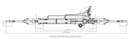 ديبو قطع غيار السيارات عمان - رف التوجيه المعزز 44250-0b020 PZ6DX2468 TOYOTA