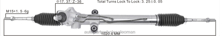 قطع غيار السيارات الجمله - رف التوجيه المعزز 44250-20581 PZ6DX2462 TOYOTA