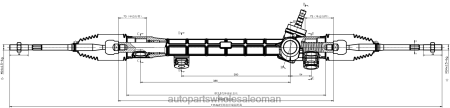 قطع غيار السيارات في عمان - رف التوجيه المعزز 45510-12290 PZ6DX2479 TOYOTA