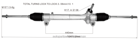 موزعين قطع غيار السيارات بالجملة - رف التوجيه المعزز 45510-28141 PZ6DX2513 TOYOTA