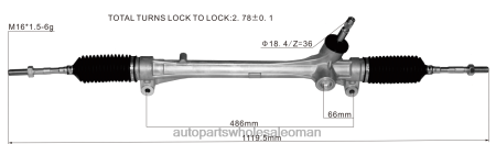 قطع غيار السيارات عمان - رف التوجيه المعزز 45510-48030 PZ6DX2521 TOYOTA