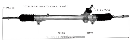 قطع غيار السيارات سلطنة عمان - رف التوجيه المعزز 45510-48070 PZ6DX2520 TOYOTA