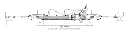 قطع غيار الدراجات النارية بالجملة - رف التوجيه المعزز 490010w015 490010w010 PZ6DX2564 NISSAN