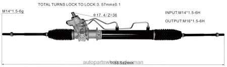 قطع غيار السيارات عمان - رف التوجيه المعزز 49001-27n00 PZ6DX2591 NISSAN