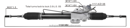 ديبو قطع غيار السيارات عمان - رف التوجيه المعزز 49001-600 49001-vz10a PZ6DX2568 NISSAN