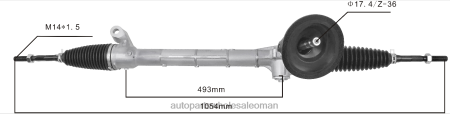 قطع غيار السيارات سلطنة عمان - رف التوجيه المعزز 51336-s04-001 53400-t9a-003 PZ6DX2540 HONDA