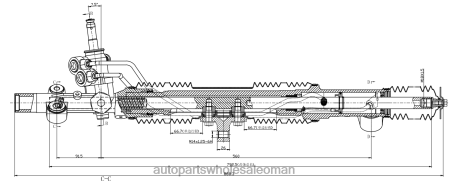 قطع غيار السيارات عمان - رف التوجيه المعزز 53601-s7c-g02 PZ6DX2531 HONDA