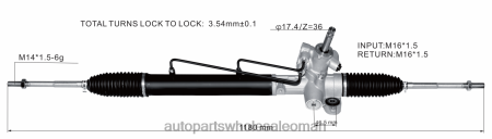 قطع غيار السيارات عمان - رف التوجيه المعزز 53601-slj-053 53601-slj-013 PZ6DX2541 HONDA
