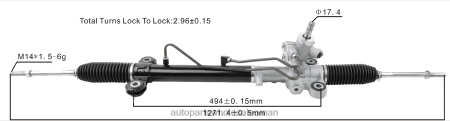 موزعين قطع غيار السيارات - رف التوجيه المعزز 53601-swa-q01 PZ6DX2537 HONDA