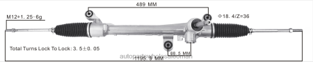 قطع غيار السيارات في عمان - رف التوجيه المعزز 53601-tg2-t01 PZ6DX2539 HONDA