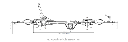 موردي قطع غيار السيارات - رف التوجيه المعزز 56500-l400a PZ6DX2746 HYUNDAI/KIA
