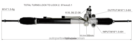 قطع غيار السيارات سلطنة عمان - رف التوجيه المعزز 577003m300 577003m000 PZ6DX2770 HYUNDAI/KIA