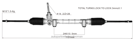 موزعين قطع غيار السيارات بالجملة - رف التوجيه المعزز 68543684aa 52158008 PZ6DX2793 DODGE/CHRYSLER