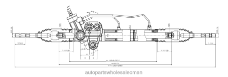 موزعين قطع غيار السيارات بالجملة - رف التوجيه المعزز 8-97239781-2 PZ6DX2613 ISUZU
