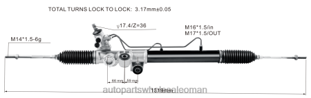موزعين قطع غيار السيارات - رف التوجيه المعزز 8-97943521-0 PZ6DX2607 ISUZU