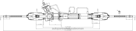 قطع غيار الدراجات النارية بالجملة - رف التوجيه المعزز ga2a-32-110n PZ6DX2644 MAZDA