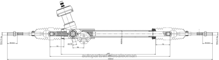 موزعين قطع غيار السيارات بالجملة - رف التوجيه المعزز gz811a6201 PZ6DX2763 HYUNDAI/KIA