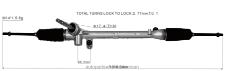 قطع غيار السيارات عمان - رف التوجيه المعزز kd31-32-110 PZ6DX2631 MAZDA
