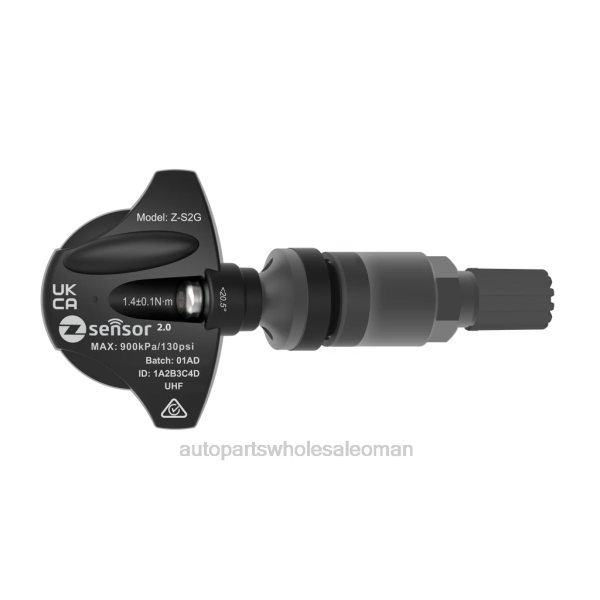 قطع غيار الدراجات النارية بالجملة - مستشعر TPMS بديل من فولفو - OE p/n 31414189، 31302096 التكرار 433 ميجا هرتز 60PZ2222 ساق الصمام المعدني - رمادي غامق